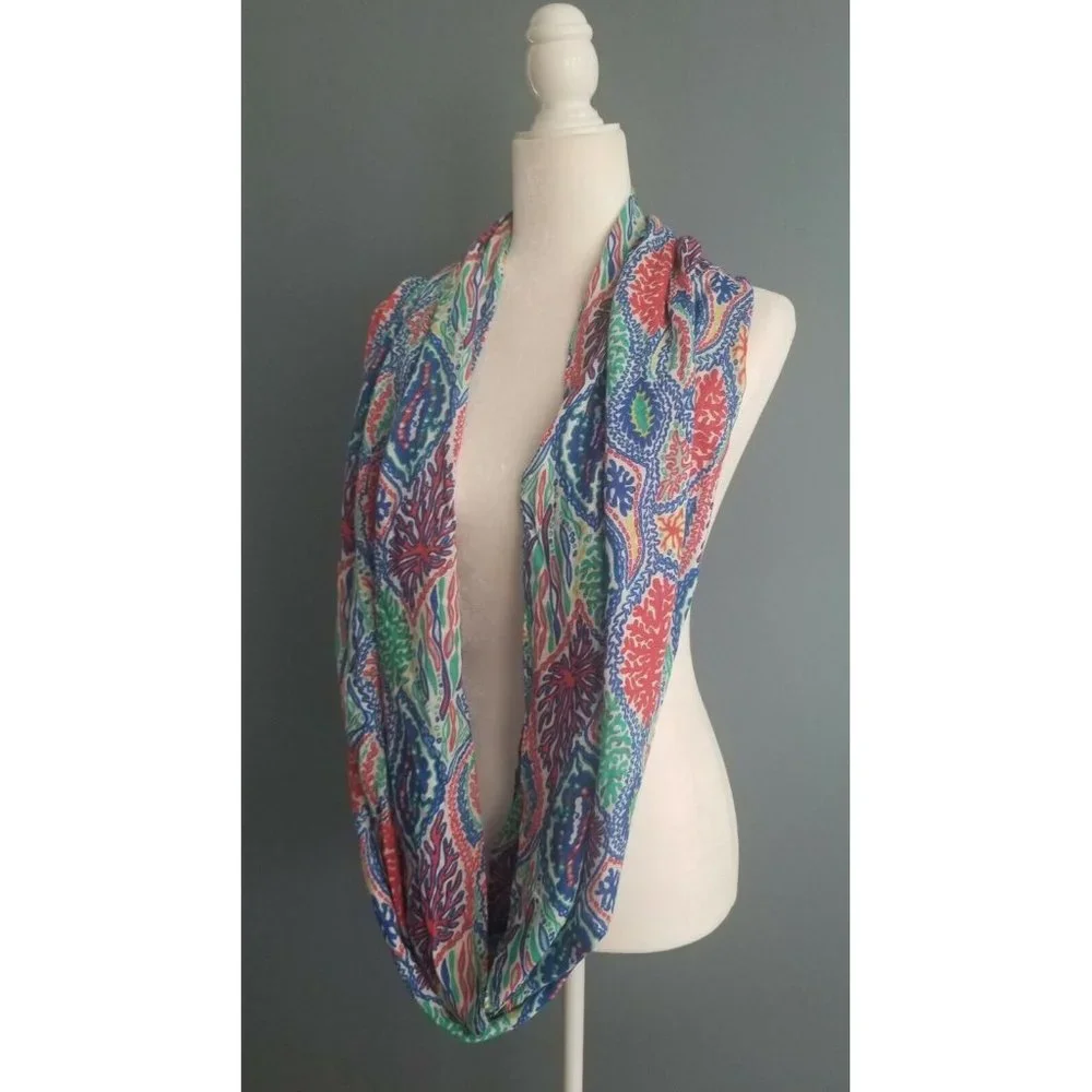 Lilly Pulitzer Let Minnow Infinity Scarf - Picture 8 of 9